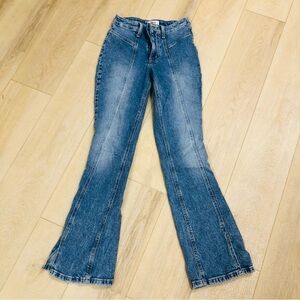 Women's edgely High-Rise Flare Jeans